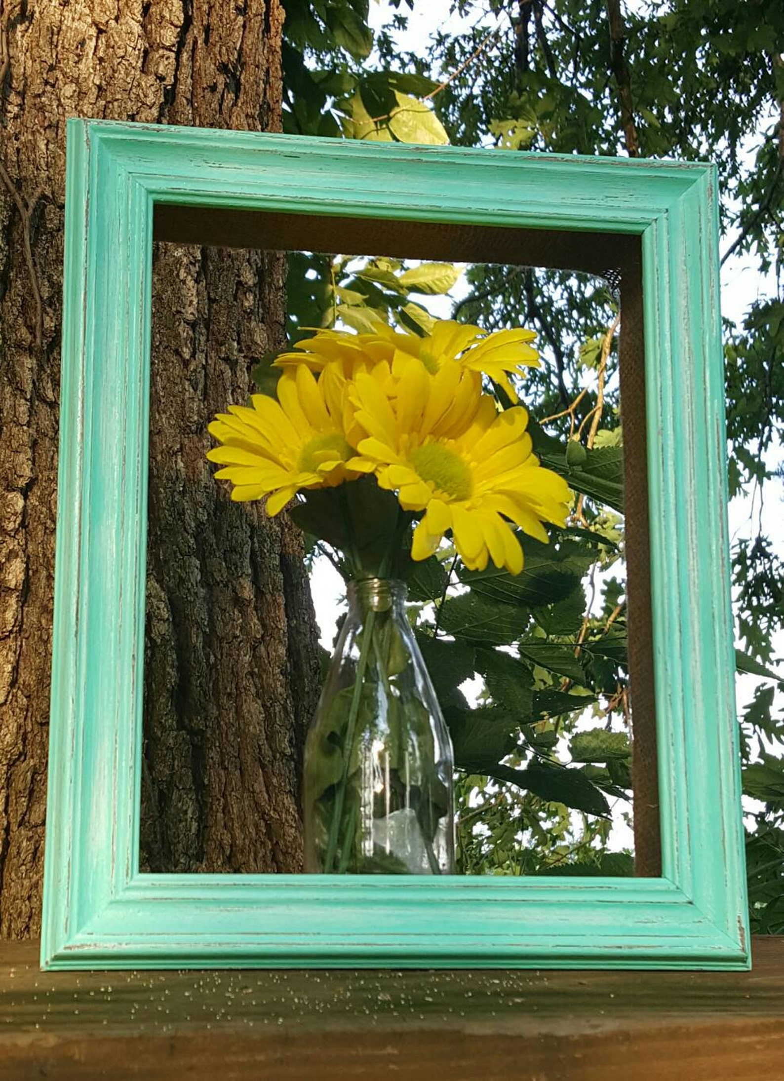 Frame Shelf Picture Frame Shelf 8x11 Rustic Shadow Box Etsy