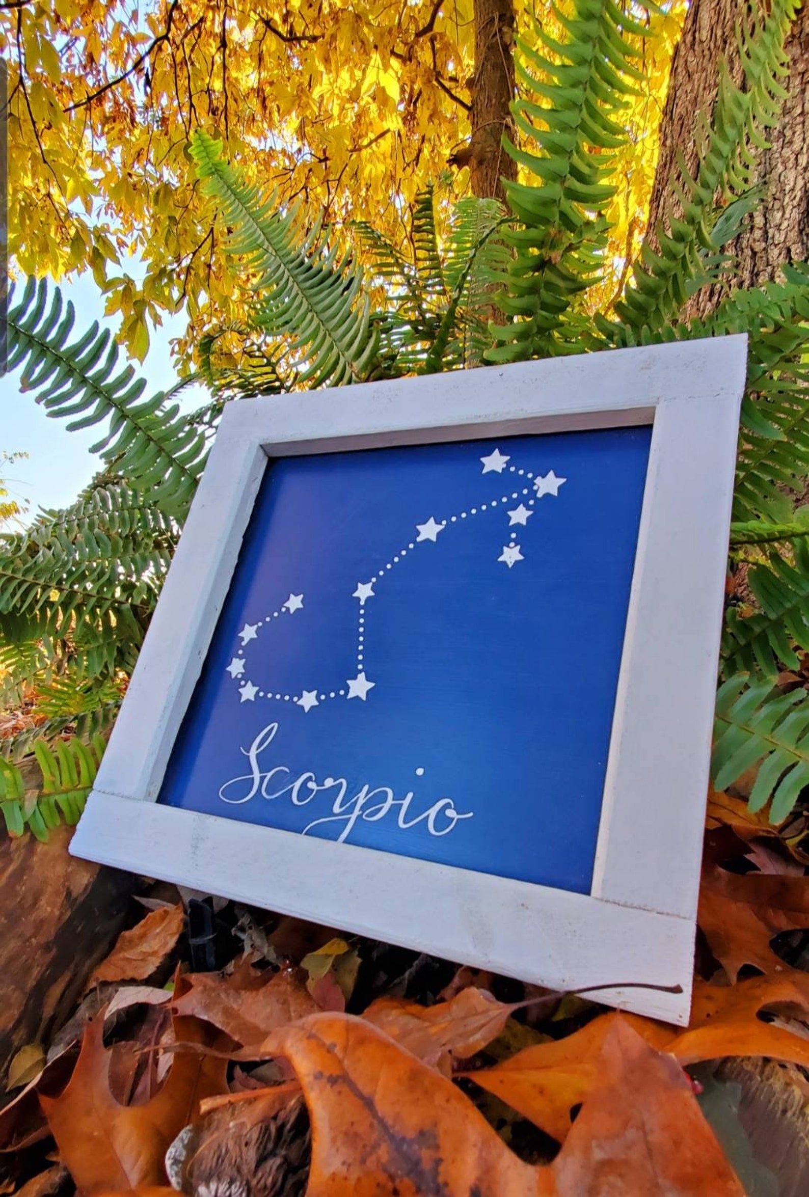 Wooden Zodiac Signs Horoscope Sign Decor Boho Dorm Room Etsy