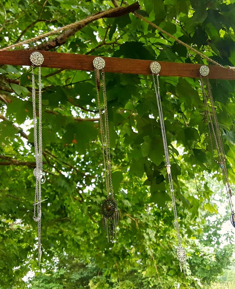 Jewelry display Jewelry hanger Necklace display Jewelry Etsy