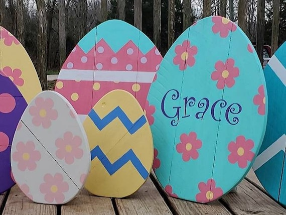 24 Décorations De Pâques En Bois Dwafill - Œufs, Lapins, Carottes à Suspendre - Idée Cadeau Printemps