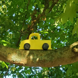 Toy Trucks and Cars, Wooden Toy Car- Truck- Tractor, Organic Baby Toy, Non-toxic Wooden Toys
