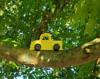 Toy Trucks and Cars, Wooden Toy Car- Truck- Tractor, Organic Baby Toy, Non-toxic Wooden Toys