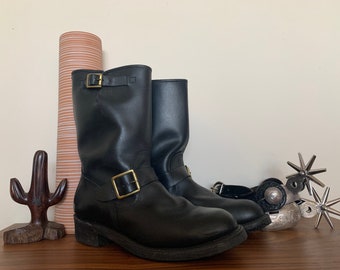 vintage engineer boots for sale