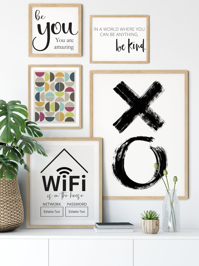 Xo Wall Art Xo Wall Print Xo Print Xo Printable Xo Art Etsy