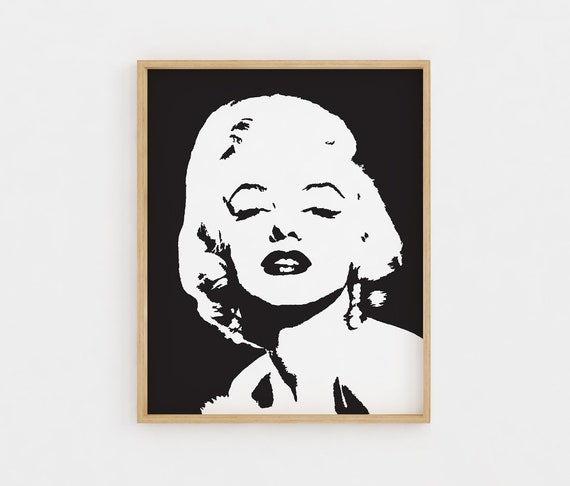 Marilyn Monroe Abstract - Roderick's Print Art - Paintings & Prints, People  & Figures, Celebrity, Actresses - ArtPal