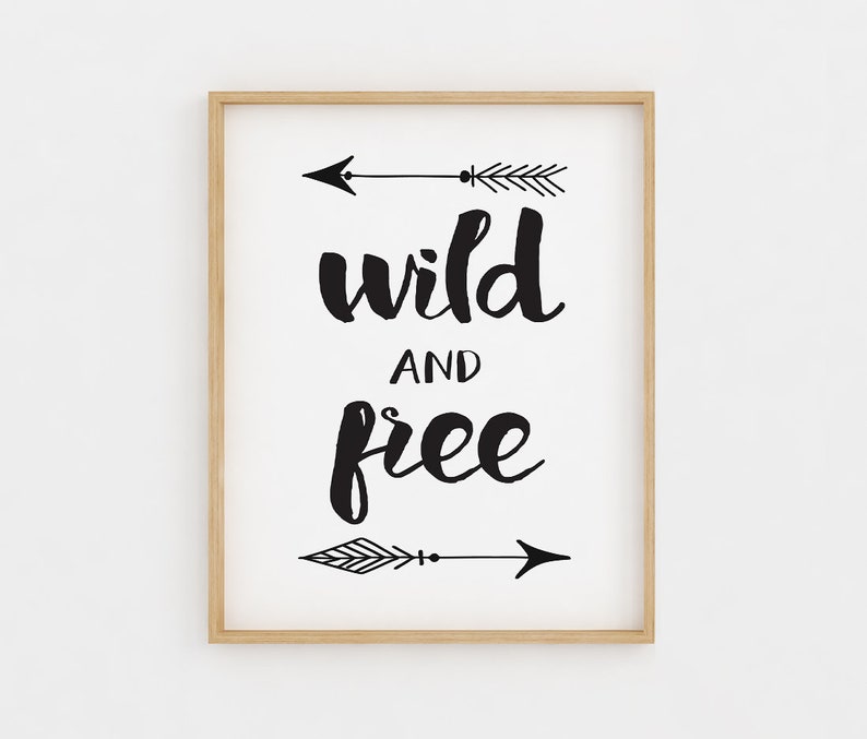 Wild and free of charge, Printable Wall Artwork, Black and white, Woodland Nursery Decor, Boy or girl Shower Present, Nursery Wall Artwork, Electronic Artwork Print photograph regarding Free Printable Wall Art Black and White titled Wild and no cost, Printable Wall Artwork, Black and white, Woodland Nursery Decor, Boy or girl Shower Present, Nursery Wall Artwork, Electronic Artwork Print