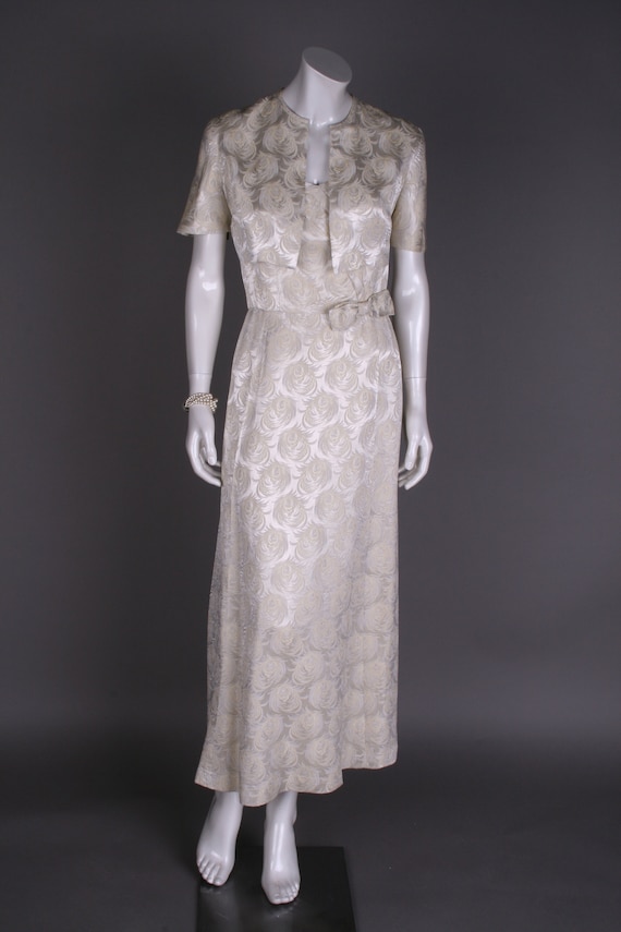 60s wedding dress, Gr.36
