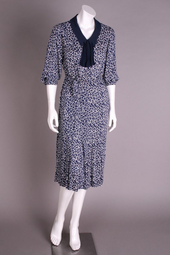 20s dress blue, gr.42
