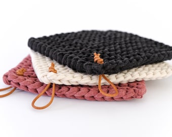 Knitted Potholders (set of 2)