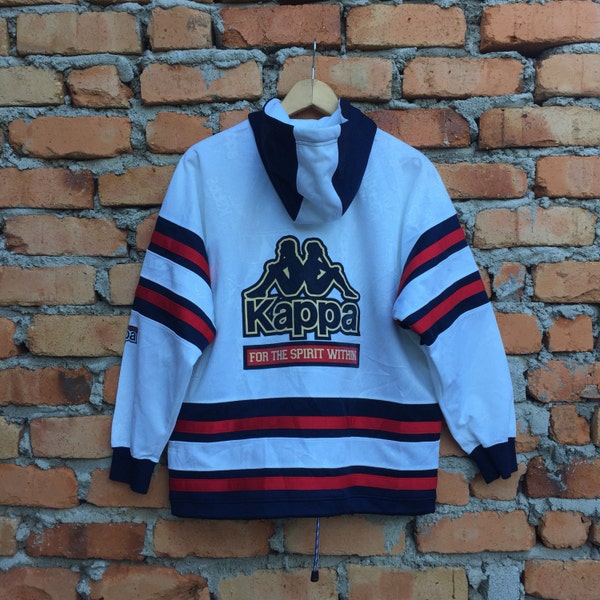 Vintage Rare KAPPA Biglogo multicolour hoodie jacket