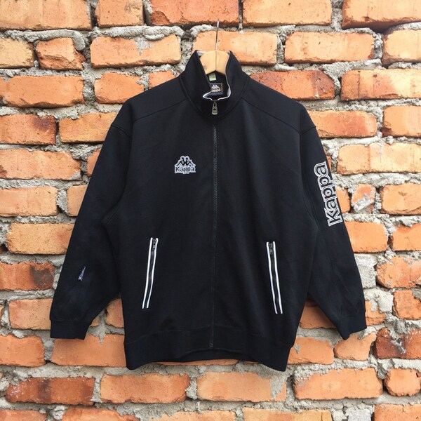 Vintage KAPPA small logo and spellout training jacket