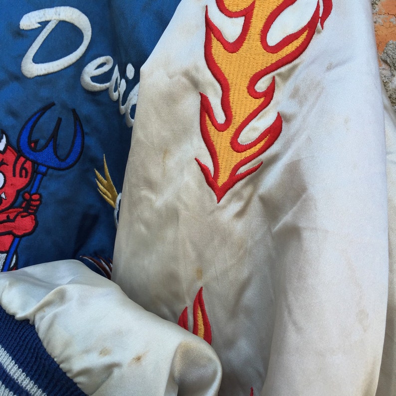 Vintage 90s SUKAJAN Power Devils USA los angeles jacket