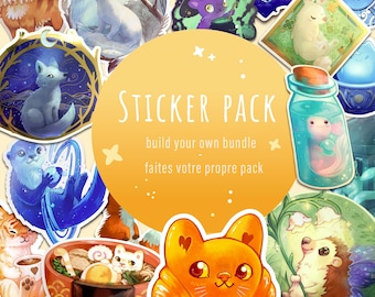 Sticker Pack - build your own bundle - cute stickers