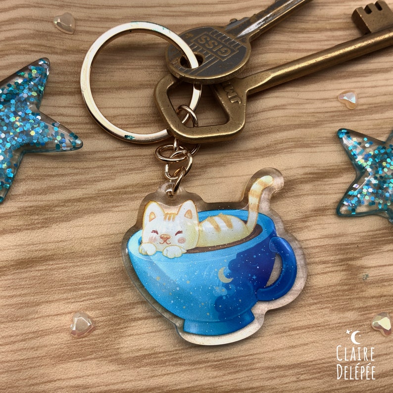 jellycat cat keyring