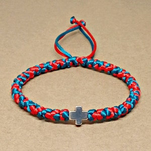 Greek Orthodox Prayer Rope, Komboskini With Two Colors, Red and ...