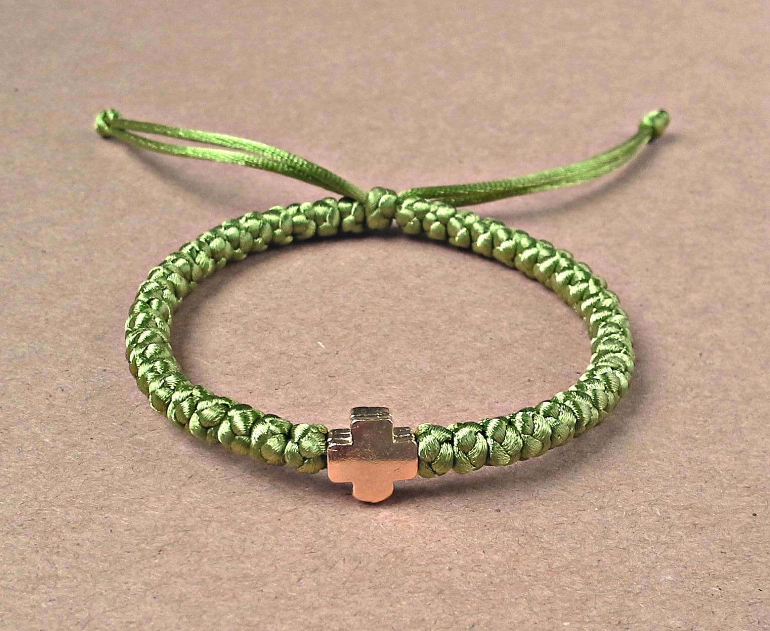 Komboskinigreek Orthodox Bracelethandmadeprayer Ropegold Etsy