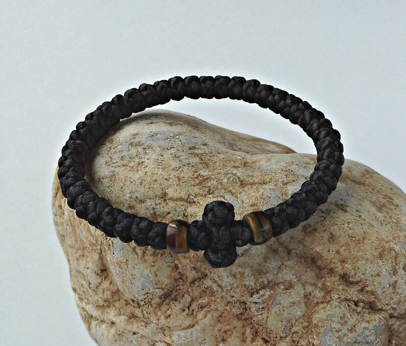 Handmade Komboskini Greek Orthodox Bracelet 40 Knots Prayer Etsy