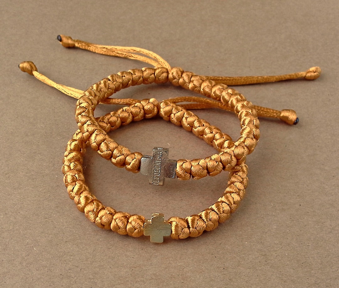Greek Orthodox Bracelet Komboskini 33 Knot Bracelet Etsy