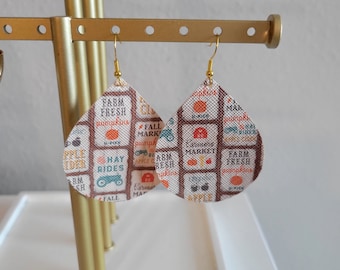 Harvest Earrings/ Thanksgiving Earrings