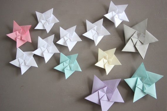 Stern Dekoration Origami Feiern Party 20 Hochzeit Dekor Geburt Girlande Diy Mobile Zubehör Zubehör Baby Kind Himmel Decke
