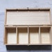 Wooden Box Carved With Asian Pattern: Geometrical Japanese Design - Etsy