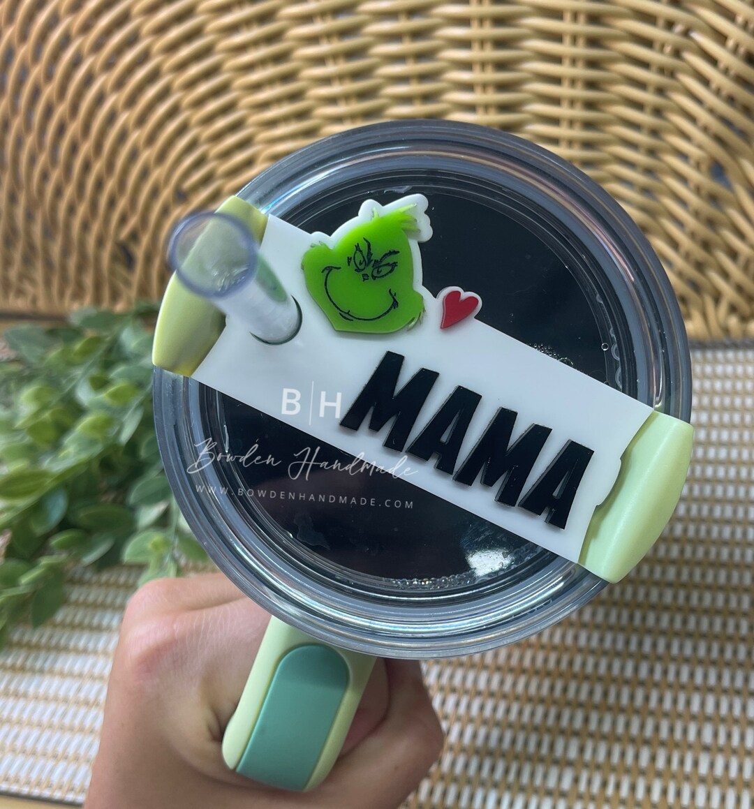 Stanley Lid Tag | Christmas Tag | Acrylic Personalized Name Tag ...