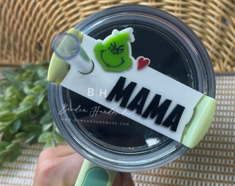 Stanley Lid Tag | Christmas Tag | Acrylic Personalized Name Tag | Quencher h2.0 | 30oz & 40oz Stanley Tumbler
