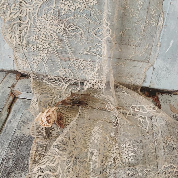 Beautiful antic French lace