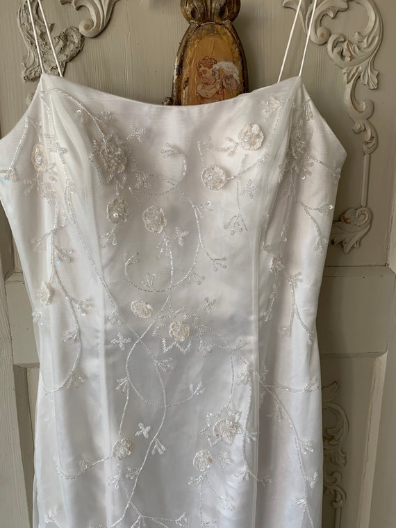Beautiful vintage evening dress, wedding dress fro
