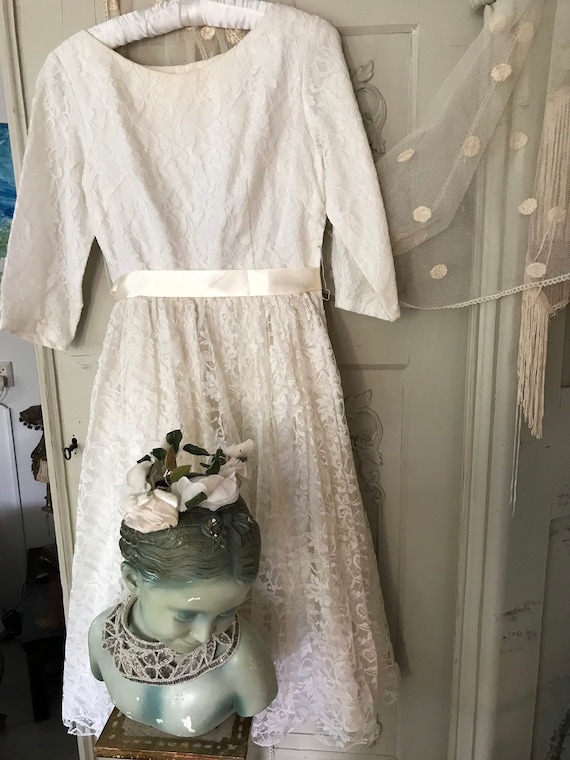 Little bridesmaid dress from the sixties, France