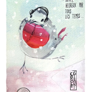 3 Cartes Soyez Heureux
