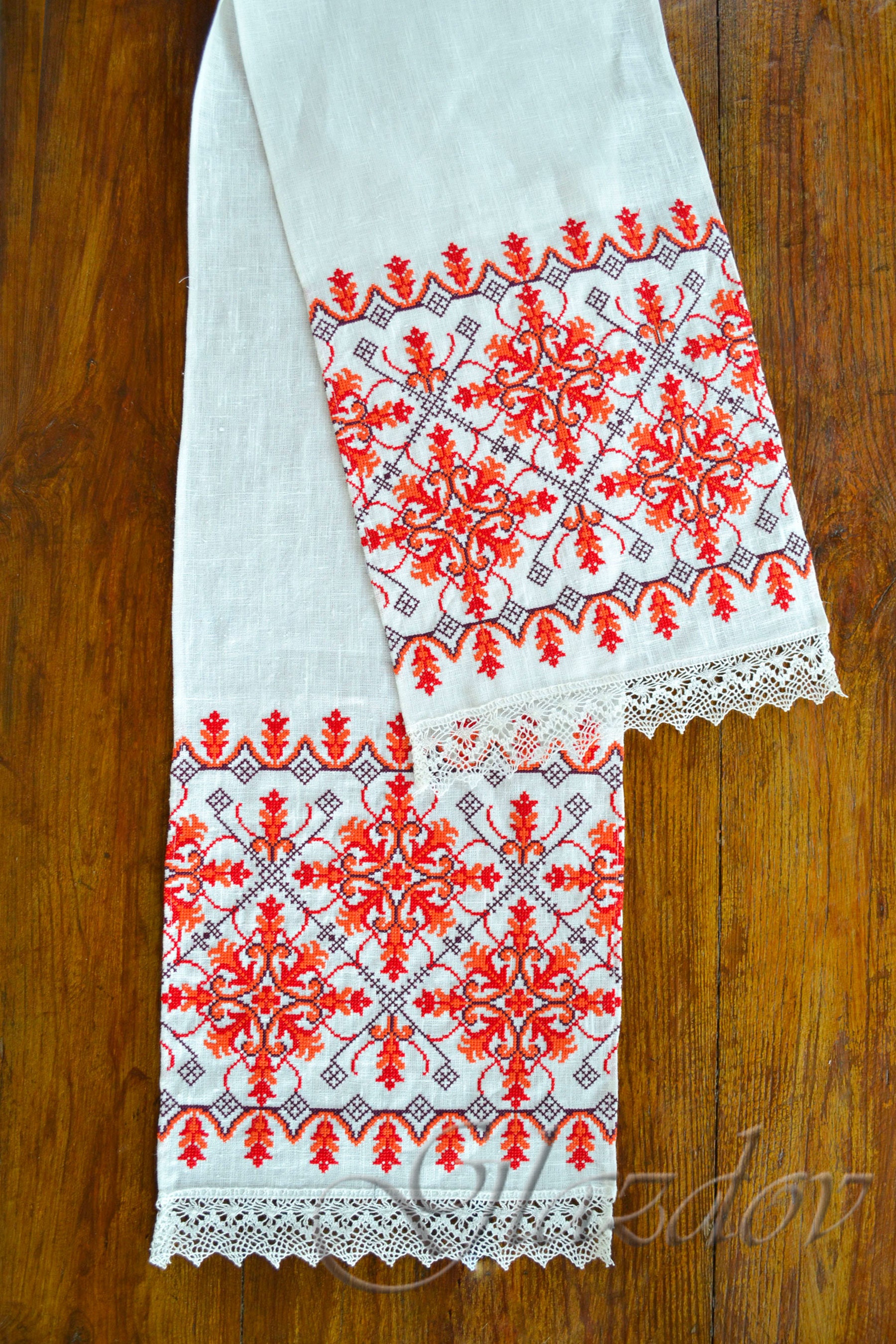 Rushnyk/ ukrainian decor/ Ukrainian Traditional Embroidered Etsy