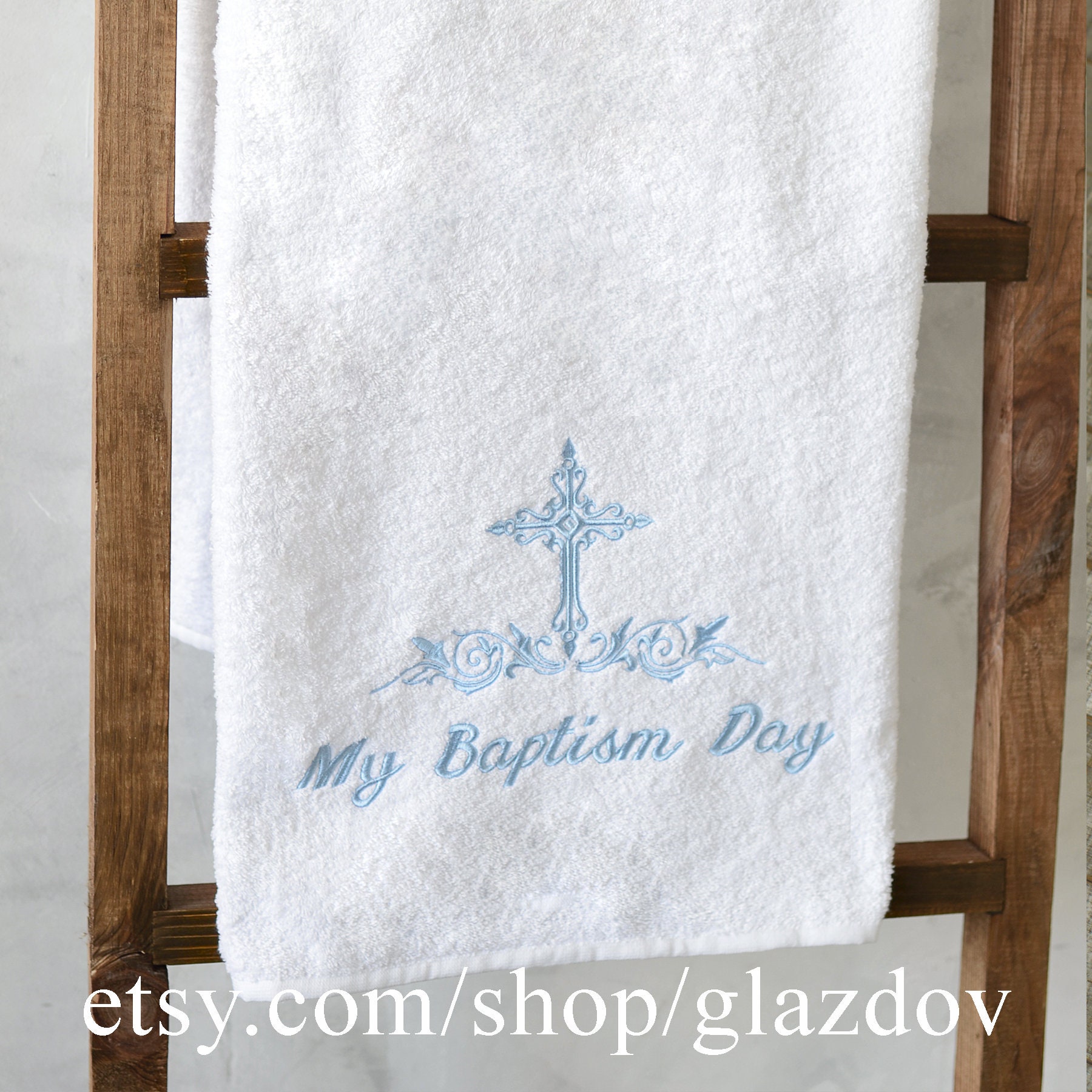 baptism towels and blankets