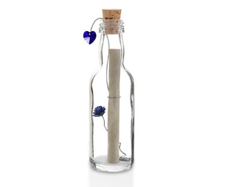 Personalised Birthday Gift Message in a Bottle for Mum, Aunt, Sister, Friend