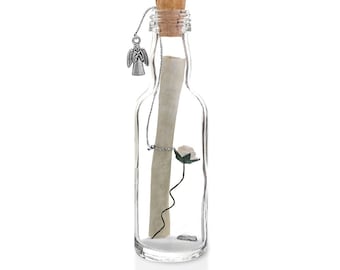 Guide Parent Personalised Message in a Bottle with beautiful Gift Box