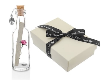 Will you be my Godmother, Personalised Message in a Bottle with Box