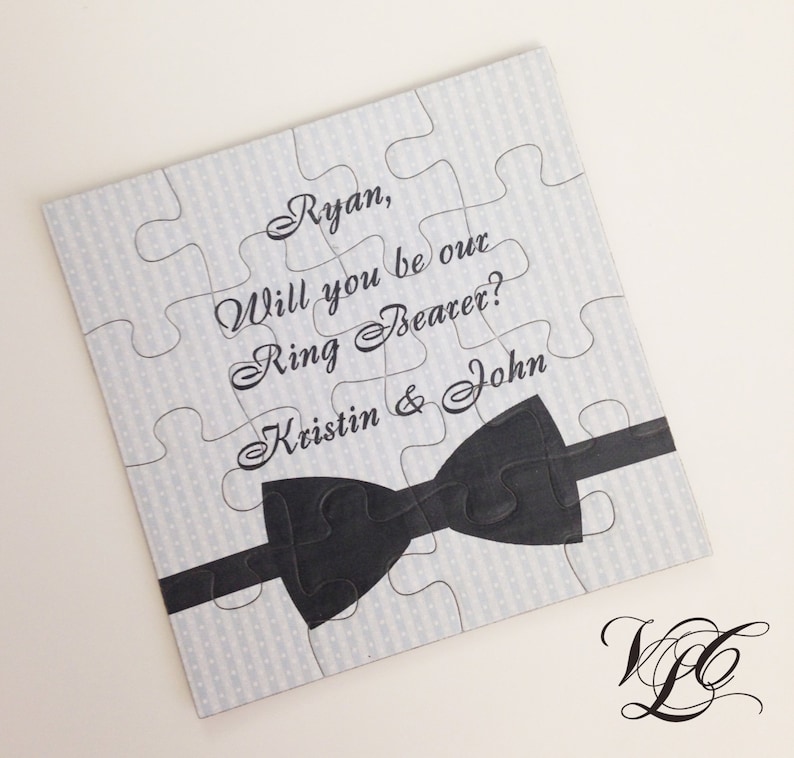 Personalized Ring Bearer Proposal Ask Ring Bearer Will You Be Etsy
