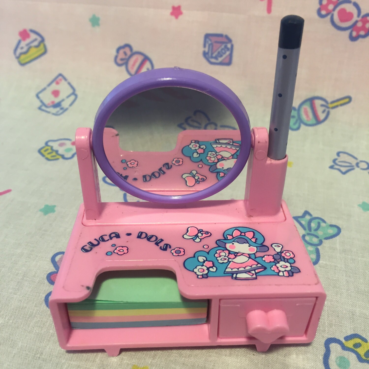 Vintage Cuca Dols mini dressing table Stationery Set 80