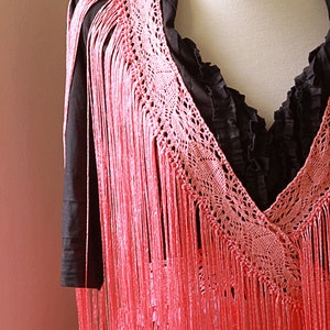 Strips Lace Fringed silk to cross in Colors!. Flamenco Costumes