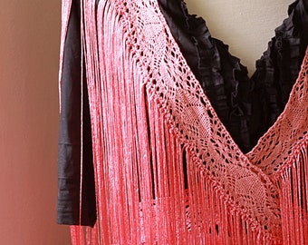 Strips Lace Fringed silk to cross in Colors!. Flamenco Costumes