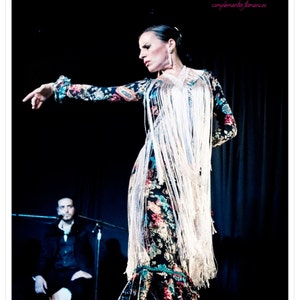 Strips Lace Fringed silk to cross. Flamenco Costumes image 1