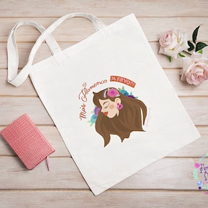 Tote Bag More Flamenco Please! Flamenco Dancer Gipsy Style Costumes Class Shoes