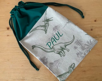 Waldorf bag with the name Eurythmy bag, a matching roll case is also possible