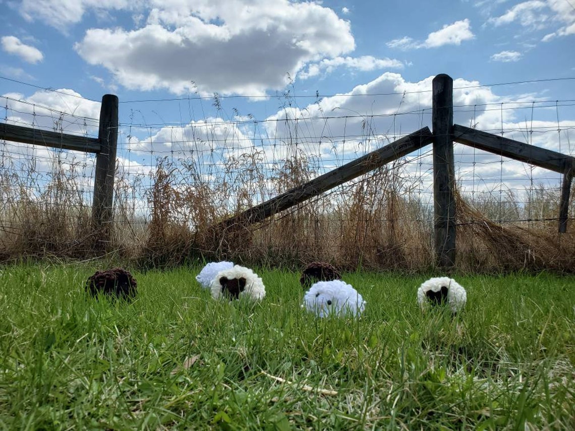 Handmade Crochet Sheep Doll Toy main image 1