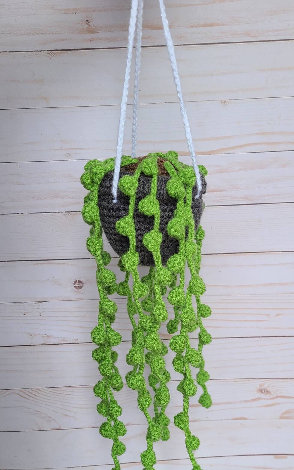 Crochet String of Pearl Plant Fake String of Pearl's Etsy Canada