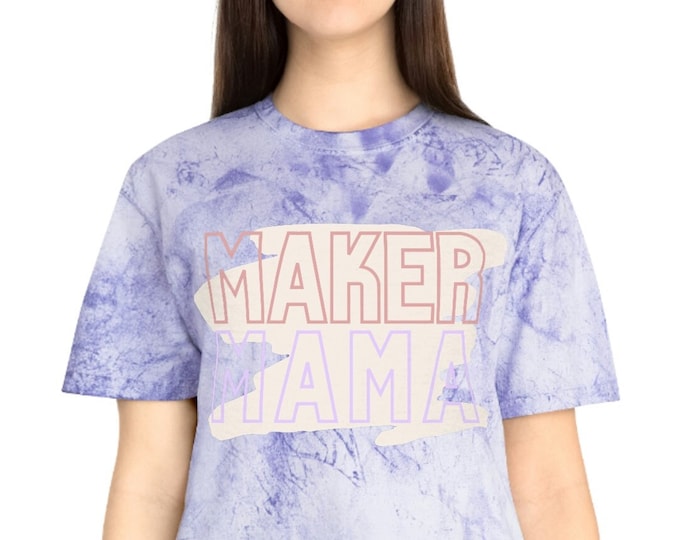 maker mama color blast tshirt