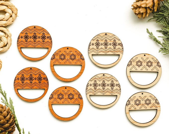 holiday sweater macrame earring findings