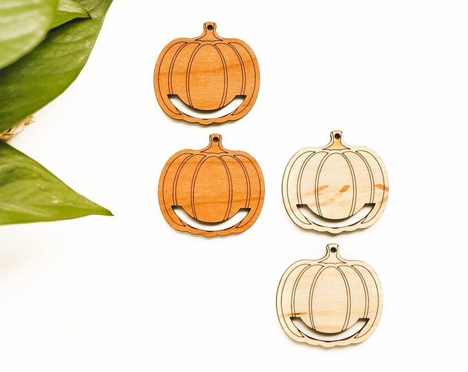 pumpkin macrame earring findings