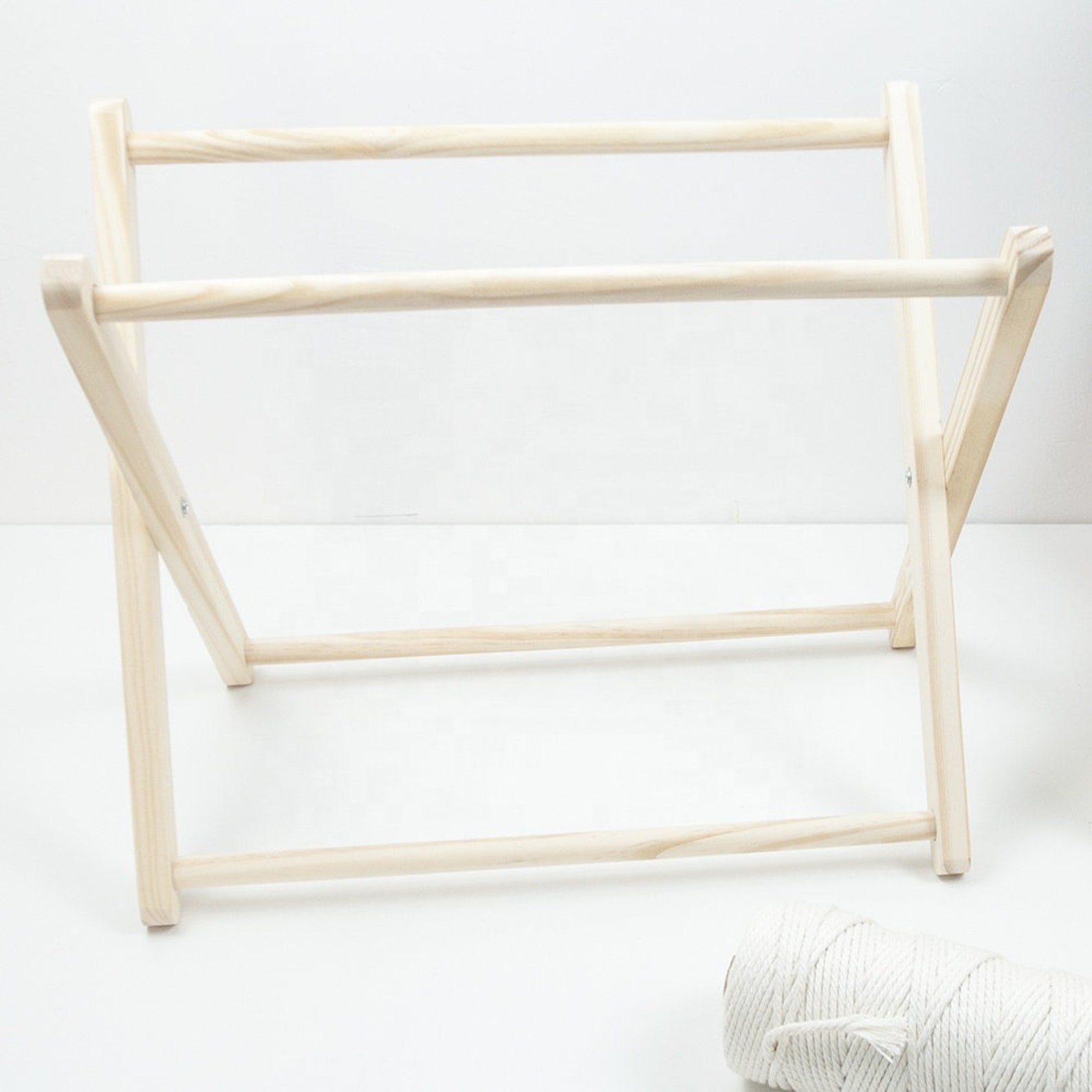 Macrame Magazine Holder Stand Diy Macrame Magazine Holder Etsy