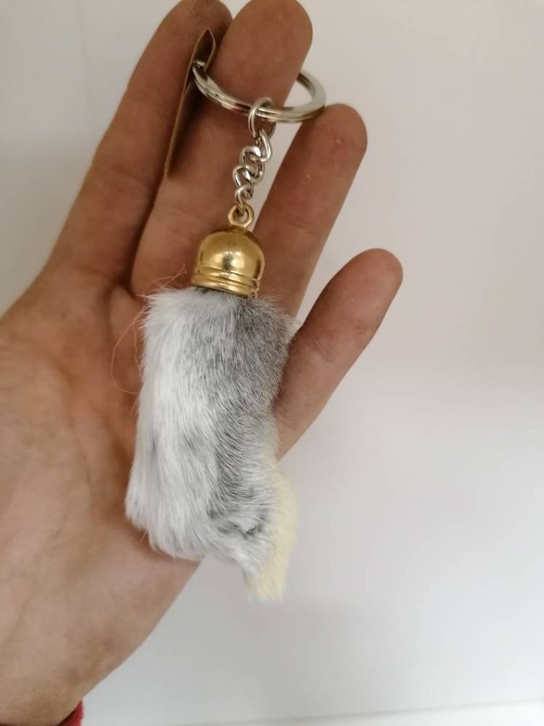 Rabbit&rsquo;s Foot Keychains - Etsy